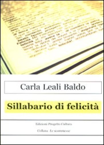 Sillabario di felicità