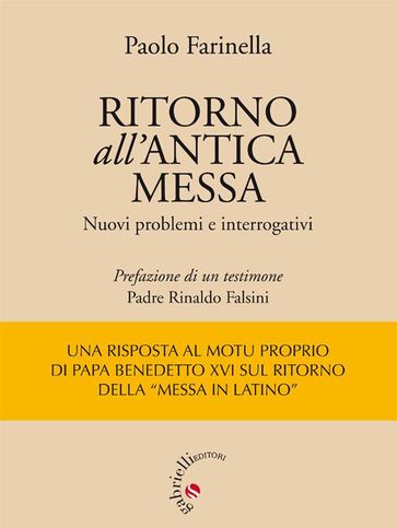 Ritorno all'antica messa