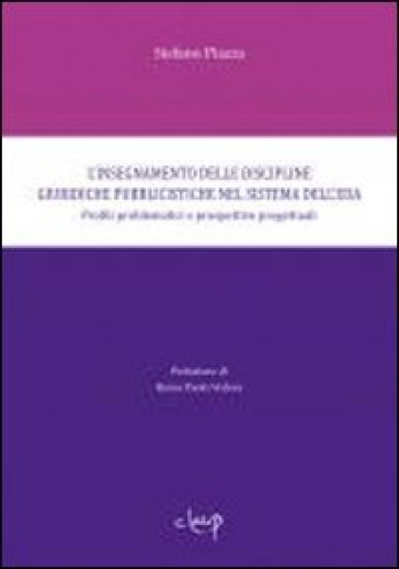 L'insegnamento delle discipline giuridiche pubblicistiche nel sistema dell'eda. Profili problematiche e prospettive progettuali