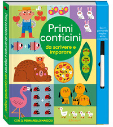 Primi conticini da scrivere e imparare. Scrivi cancella &amp; riscrivi. Ediz. a colori. Con pennarello cancellabile