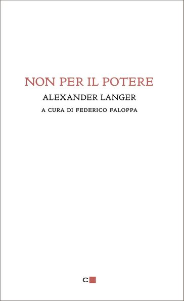 Non per il potere