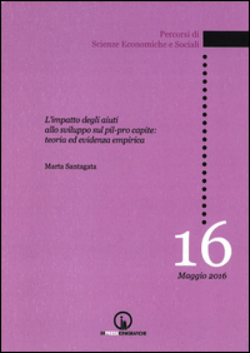 L'impatto degli aiuti allo sviluppo sul PIL-pro capite: teoria ed evidenza empirica