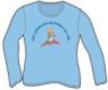 Mantello. Piccolo Principe (t-shirt femminile manica lunga, tg. S)