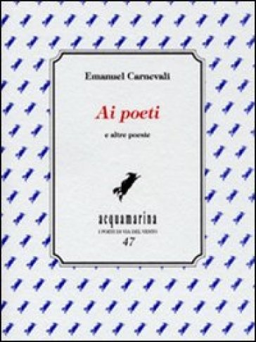 Ai poeti e altre poesie-0