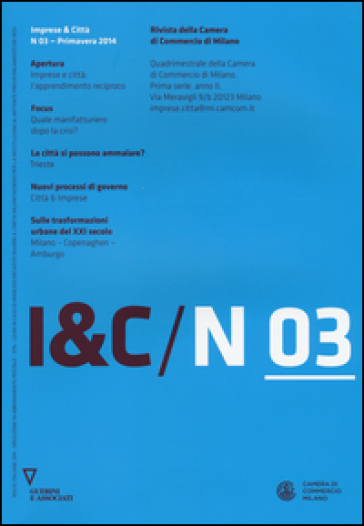 Imprese &amp; città (2014). Vol. 3