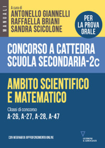 CONCORSO A CATTEDRA SCUOLA SECONDARIA. A
