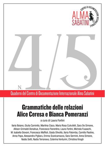 Quaderni Alma Sabatini n. 4/5
