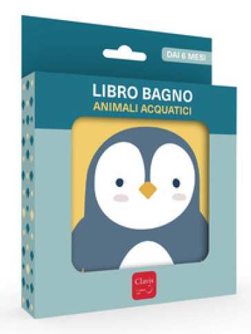 Animali acquatici. Libro bagno. Ediz. a colori