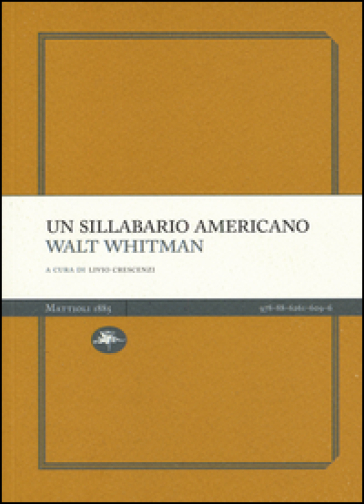 Un sillabario americano