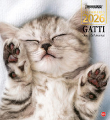 Gatti che dormono. Calendario 2026