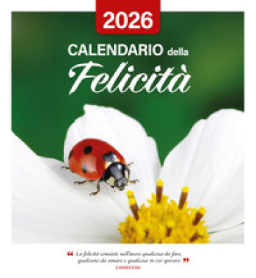 Calendario della felicità 2026. Magnum