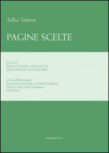 Pagine scelte. Ediz. multilingue