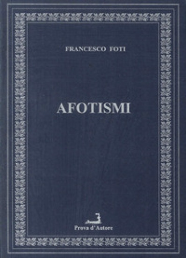 Afotismi. Testo siciliano