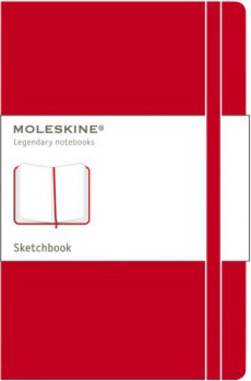 Art Sketchbook Lg Red F2