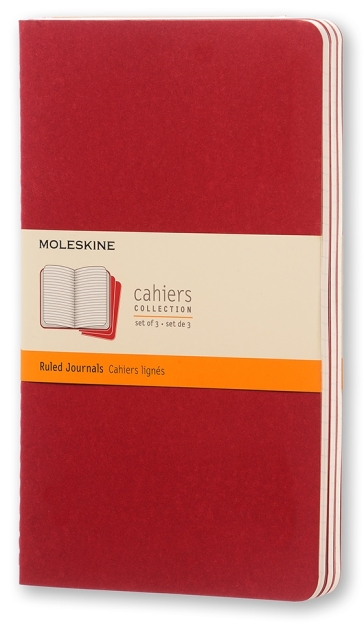 Cahier Jnls Lg Rul Cranb.Red