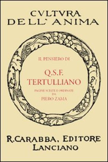 Il Pensiero Di Q.S.F. Tertulliano