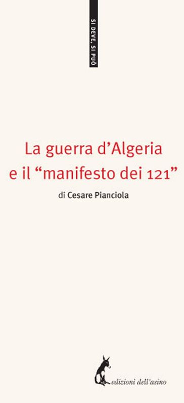 La guerra d'Algeria e il "manifesto dei 121"