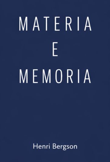 Materia e Memoria