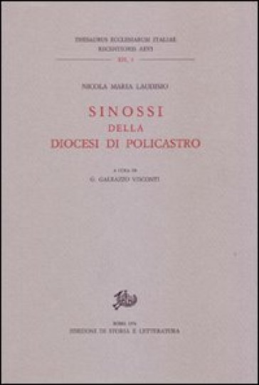 Sinossi della diocesi di Policastro