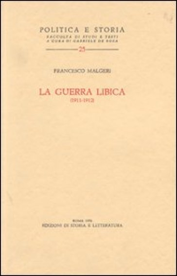 La guerra libica (1911-1912)