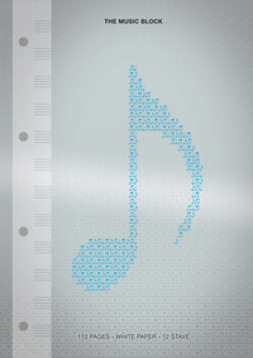 Music block 112p 12 righi bianchi