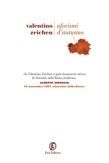 Aforismi d'autunno