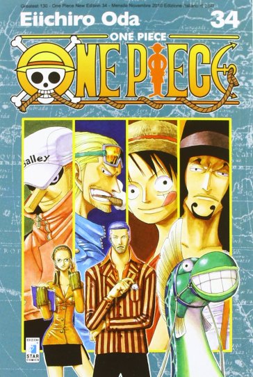 One piece. New edition. Vol. 34