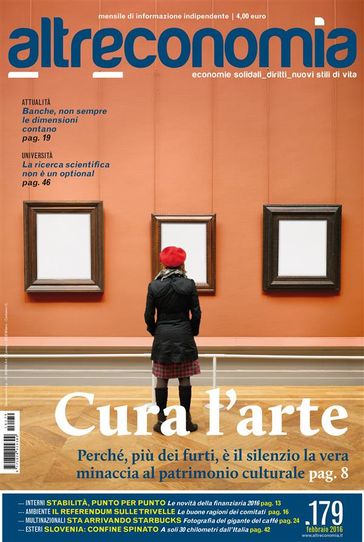Altreconomia 179, febbraio 2016