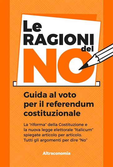 Le ragioni del NO