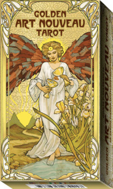 Golden art nouveau tarot