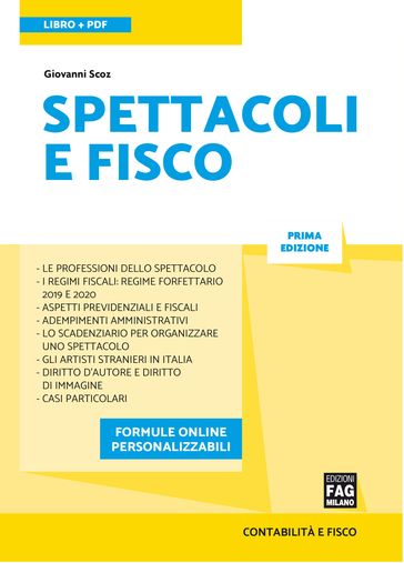 Spettacoli e fisco