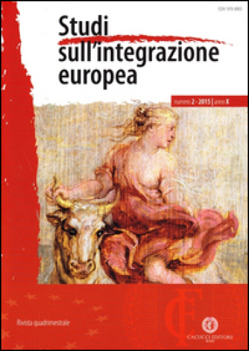 Studi sull'integrazione europea (2015). Vol. 2