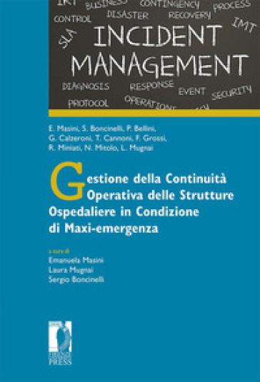 Gestione della continuità operativa delle strutture ospedaliere