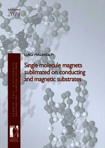 Single molecule magnets sublimated on conducting and magnetic substrates