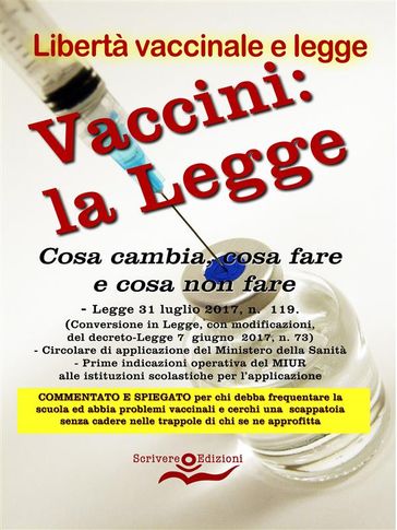 Vaccini: la Legge
