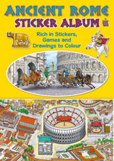 Ancient Rome. Sticker album. Ediz. inglese