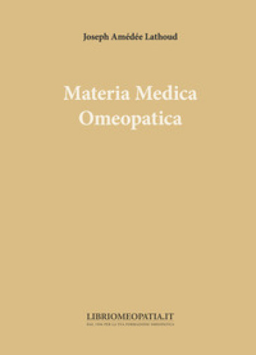 Materia medica omeopatica