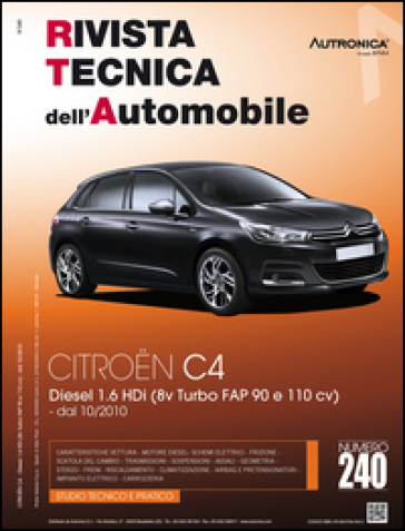 Citroën C4. Diesel 1.6 HDi (8v Turbo FAP 90 e 110 cv) dal 10/2010