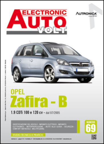 Opel Zafira B 1.9 CDTi 100cv e 120cv