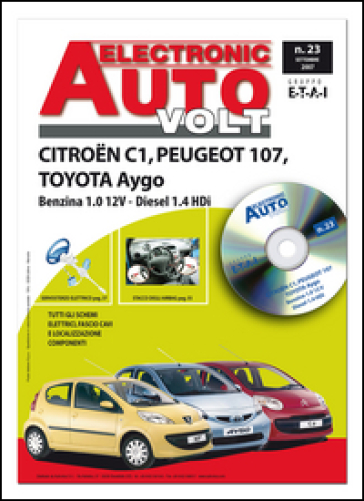 Citroen/Toyota/Peugeot C1/Aygo/107 1.0 12V benzina e 1.4 Diesel
