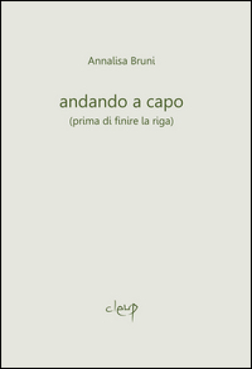 Andando a capo (prima di finire la riga)