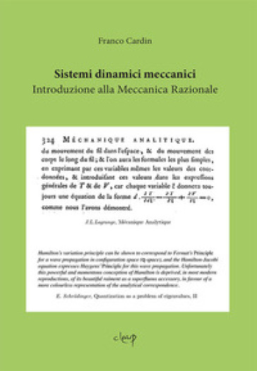 Sistemi dinamici meccanici. Introduzione alla meccanica razionale