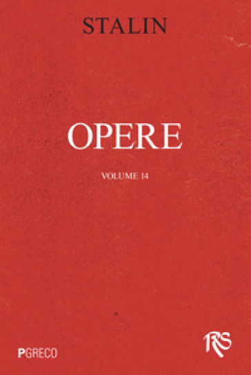 Opere. Vol. 14