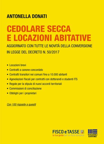 Cedolare secca e locazioni abitative