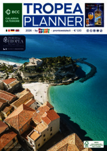 Tropea Planner 2026. Ediz. italiana, inglese e tedesca