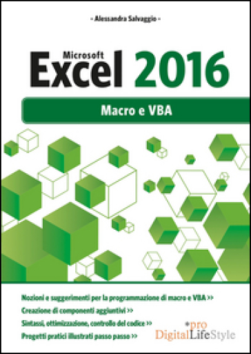 Microsoft Excel 2016. Macro E Vba