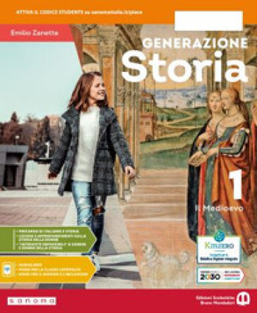 Generazione storia. Con Cittadinanza. Per la Scuola media. Con e-book. Con espansione online. Vol. 1: Il Medioevo