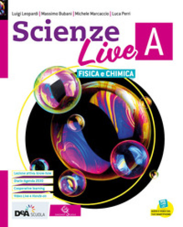 Scienze live. Ediz. tematica. Con Diario e Agenda per la sostenibilità. Per la Scuola media. Con e-book. Con espansione online. Con DVD-ROM. Vol. A-B-C-D: Chimica e fisica-Biologia dei viventi-Biologia dell'uomo e genetica-Scienze della Terra e astronomia