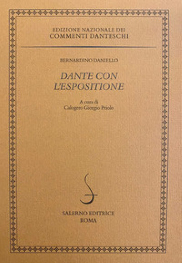 Dante con l'Espositione