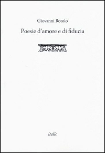 Poesie d'amore e di fiducia